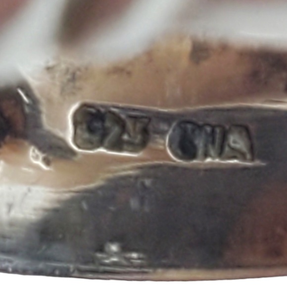 CNA Sterling Silver Cameo Ring Size 7 #17547 - Picture 5 of 7